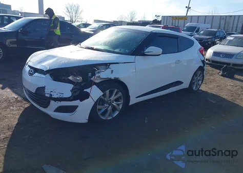 2016 Hyundai Veloster из США, поврежденный, VIN KMHTC6AD8GU265434